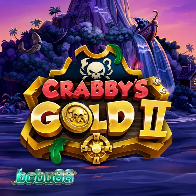 Crabby’s Gold 2 স্লটের রঙিন জলদস্যু থিম এবং গেম ইন্টারফেসের দৃশ্য